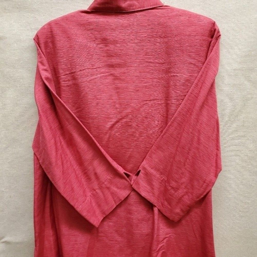 Vintage Alfred Dunner 100% Silk Beaded Embroidered Top Size 12 - Picture 4 of 7